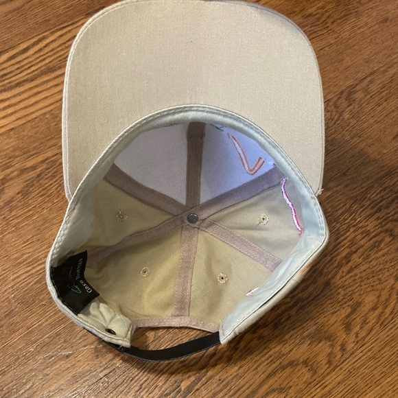 Vtg 90s GREG NORMAN shark wrap strapback hat - Picture 5 of 6